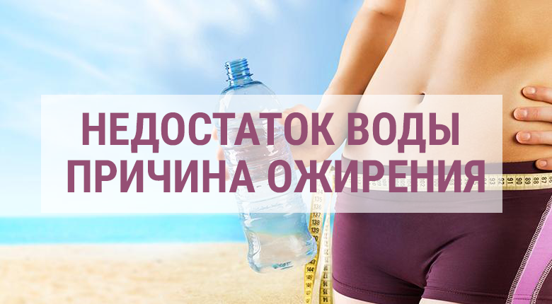 Ученые США «Недостаток воды — причина ожирения» Ученые США «Недостаток воды — причина ожирения»