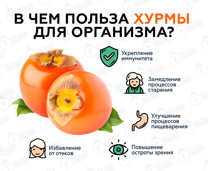 В чем польза хурмы для организма