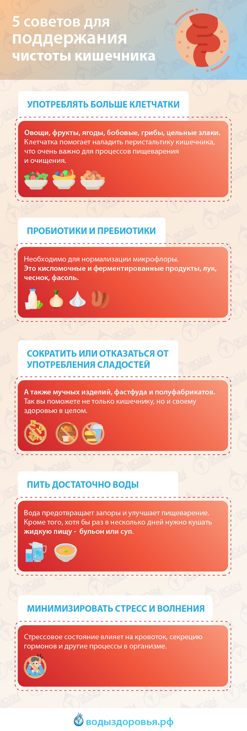 5 советов для поддержания чистоты кишечника