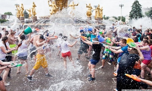 Водяная война! Водяная война!