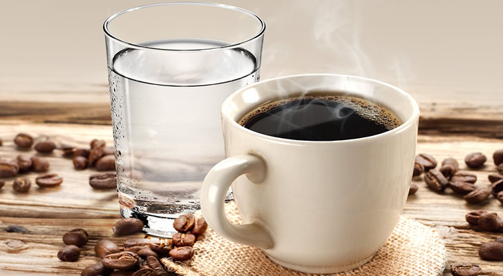 Выпили кофе — запейте водой