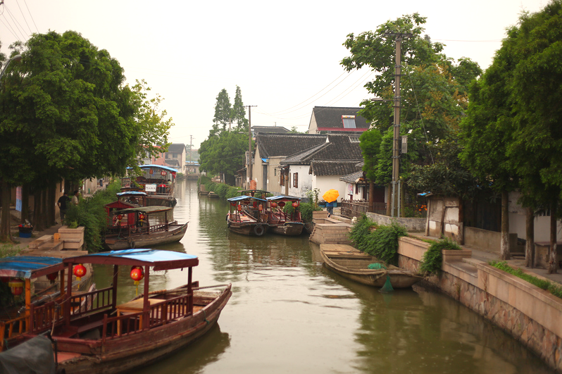 Китайские города на воде