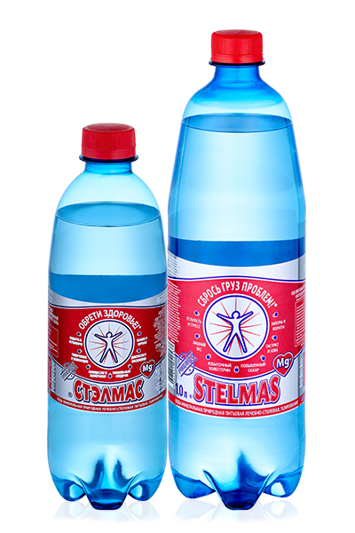 Минеральная вода Стэлмас Магний Очищающая / Stelmas Mg+ (ГАЗ)