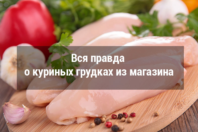 Вся правда о куриных грудках из магазина