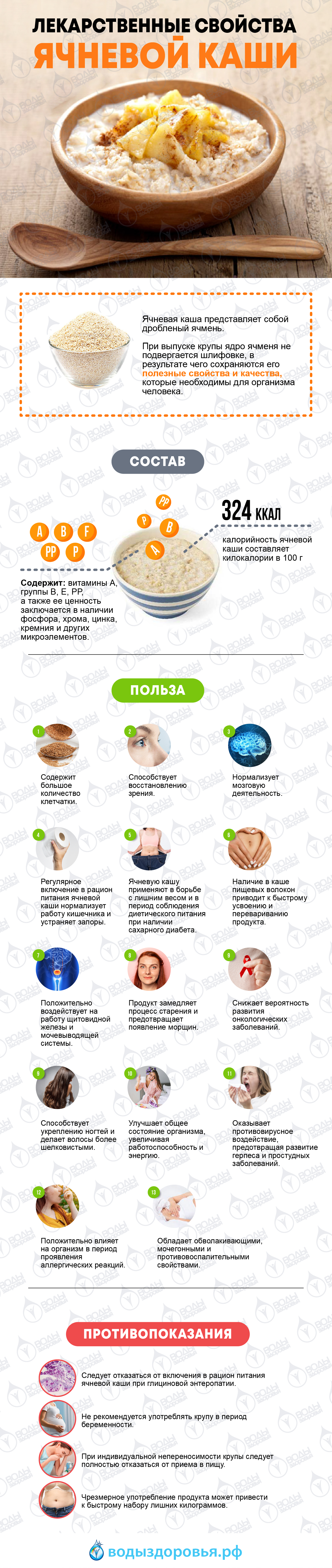 Природное лекарство — ячневая каша Природное лекарство — ячневая каша