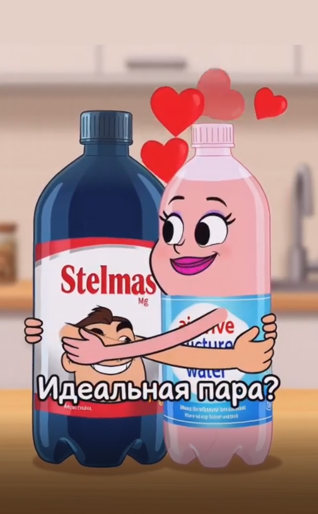 Только настоящая вода Стэлмас по-настоящему безопасна!